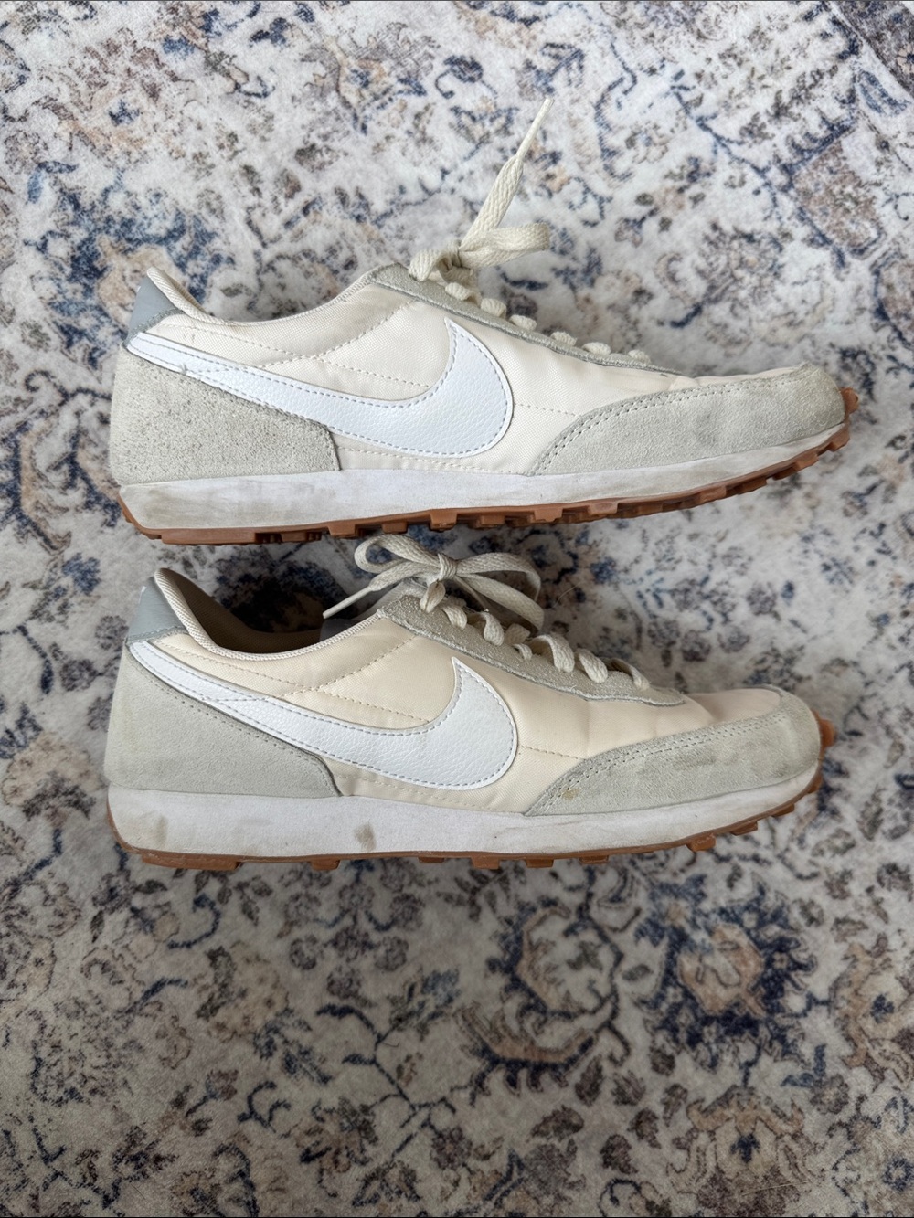 Nike Women’s Sneakers in Off-White, White, and Gum